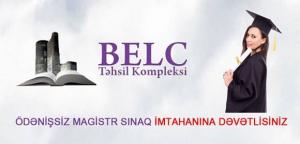 Ödənişsiz magistr sınaq imtahanı - BELC Tədris kompleksi