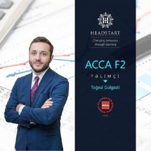 ACCA F2 beynəlxalq sertifikatına sahib olun