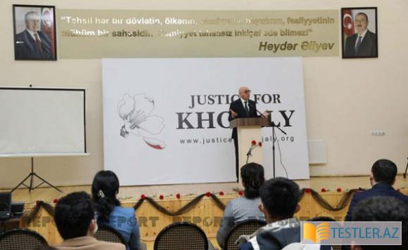 Xocalı soyqırımının 30-cu ildönümü ilə bağlı anım mərasimi keçirilib - 1 Xocalı soyqırımının 30-cu ildönümü ilə bağlı anım mərasimi keçirilib - 1