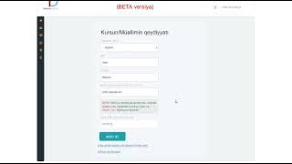 Tehsile destek. Sinaq yaratma platformasi
