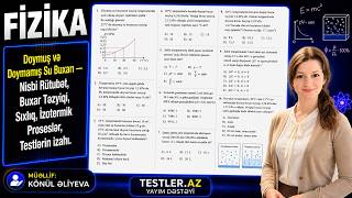 FİZİKA TESTLƏRİ | FİƏ, ƏRİMƏ, XÜSUSİ MÜQAVİMƏT | DİM TESTLƏRİ VƏ İZAHLI SUALLAR