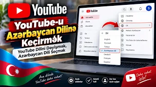 YouTube-u Azərbaycan Dilinə Keçirmək — YouTube Dilini Dəyişmək, Azərbaycan Dili Seçmək