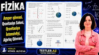 Amper qüvvəsi. Qravitasiya Sahəsi, Qravitasiya İntensivliyi, Ağırlıq Qüvvəsi #fizika