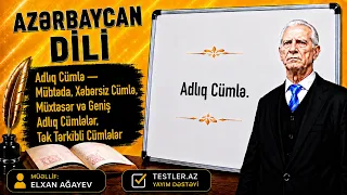 Adlıq Cümlə — Mübtəda, Xəbərsiz Cümlə, Müxtəsər və Geniş Adlıq Cümlələr, Tək Tərkibli Cümlələr
